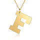 201 Stainless Steel Initial Pendants Necklaces(NJEW-S069-JN006-F)-1