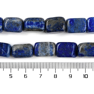 naturelles lapis-lazuli brins de perles(G-M403-D03-01)-5