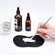Силиконовый органайзер для кистей для макияжа Gorgecraft и силиконовый коврик для чистки кистей для макияжа(AJEW-GF0002-67C)-5