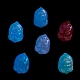 placage uv lumineux perles acryliques irisées arc-en-ciel(PACR-E002-07)-1