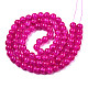 Spray Painted Crackle Glass Beads Strands(CCG-Q001-10mm-08)-2