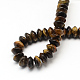 Rondelle Natural Tiger Eye Beads Strands(G-R309-11)-2