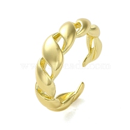 Brass Rings, Real 18K Gold Plated, Chinese Doughnut, Real 18K Gold Plated, Inner Diameter: 18mm(RJEW-B057-14G)