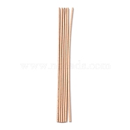 Beech Wood Sticks, Round Dowel Rod, for Braiding Tapestry, Column, PeachPuff, 300x5mm(DIY-WH0325-96C)