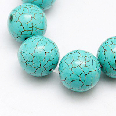 Synthetic Turquoise Beads Strands(TURQ-D059-M1)-2
