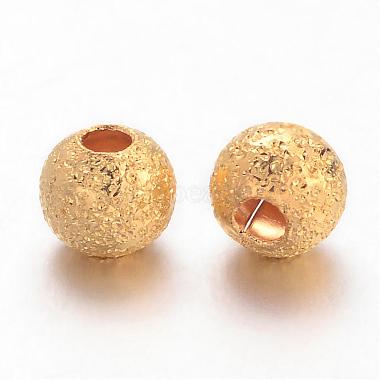 Brass Textured Beads(EC247-NFG)-2