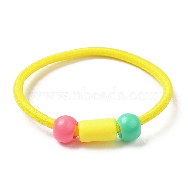 Colorful Nylon Elastic Hair Ties for Girls Kids(MRMJ-P017-01D)-2