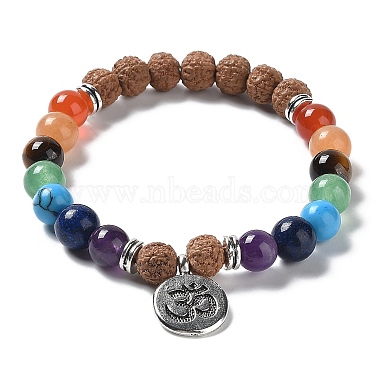 Yoga Chakra Jewelry(BJEW-L620-01C)-2