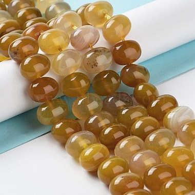 Natural Agate Beads Strands(G-G021-03B-08)-2