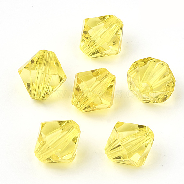 Transparent Acrylic Beads(TACR-S146-6mm-09)-2