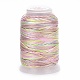 5 Rolls 12-Ply Segment Dyed Polyester Cords(WCOR-P001-01B-017)-1