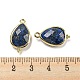 pendentifs à facettes en lapis-lazuli naturel(G-M431-15G-05)-3